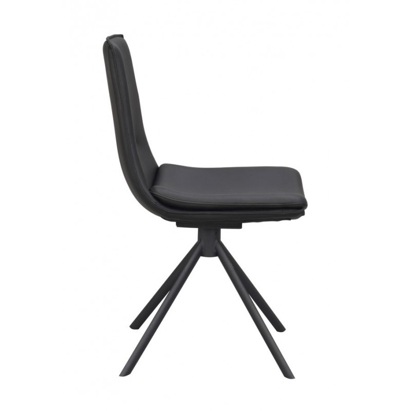 RO Lowell Swivel Chair Black/Black